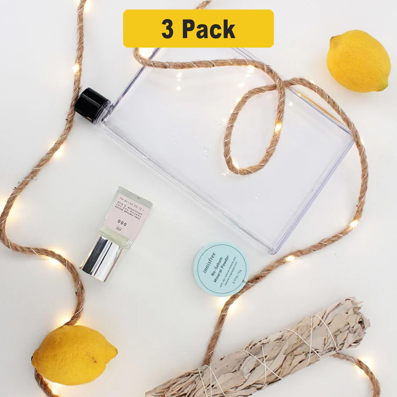 30 LED String Light Woven Rope Battery Operated For Christmas